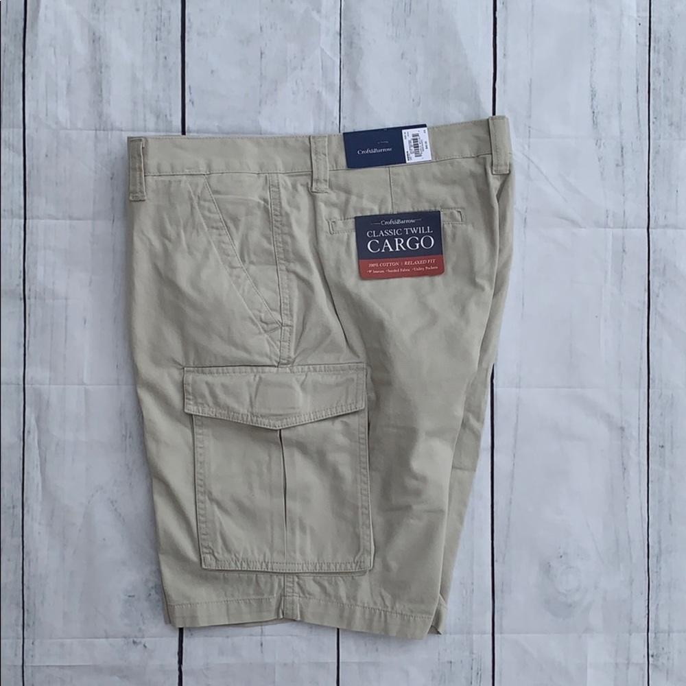 Croft and Barrow Twill cargo shorts relaxed fit